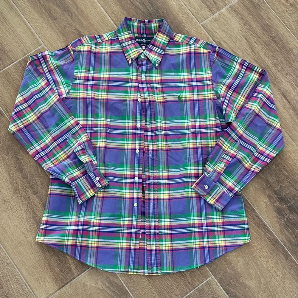 Ralph Lauren Plaid Dress Shirt